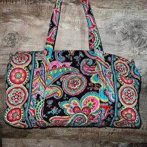 Vera Bradley Parisian Paisley Duffle Bag